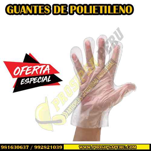 GUANTES DE POLIETILENO