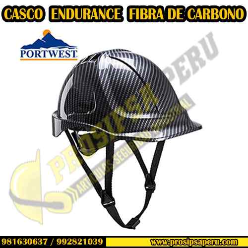 Casco Endurance Diseño Fibra de Carbono PC55 Portwest