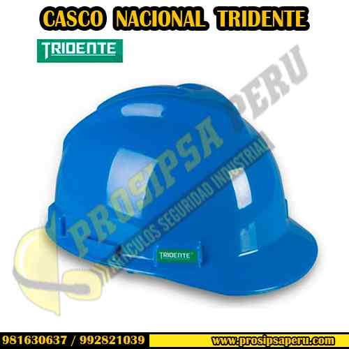 CASCO TRIDENTE AZUL CELESTE