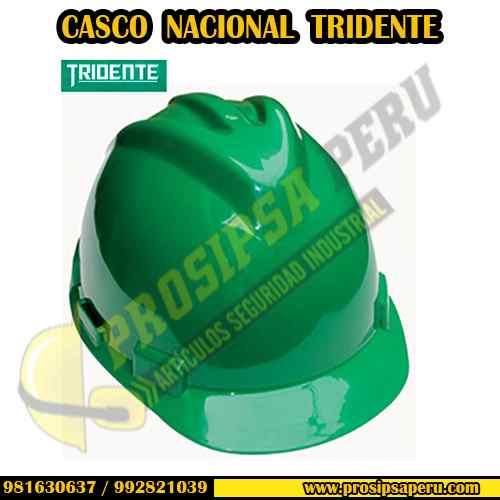 CASCO TRIDENTE VERDE