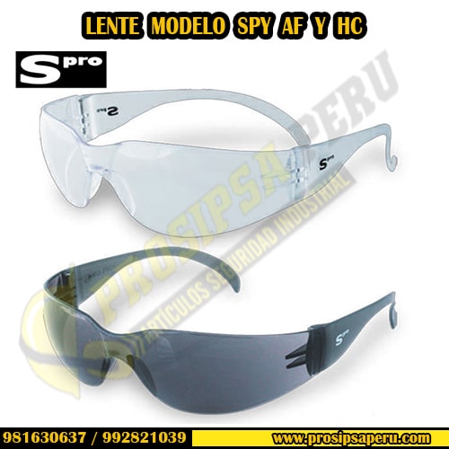 LENTES MODELO SPY LUNA CLARA AF Y HC