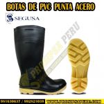 BOTAS DE PVC PESADO CON PUNTA DE ACERO SEGUSA
