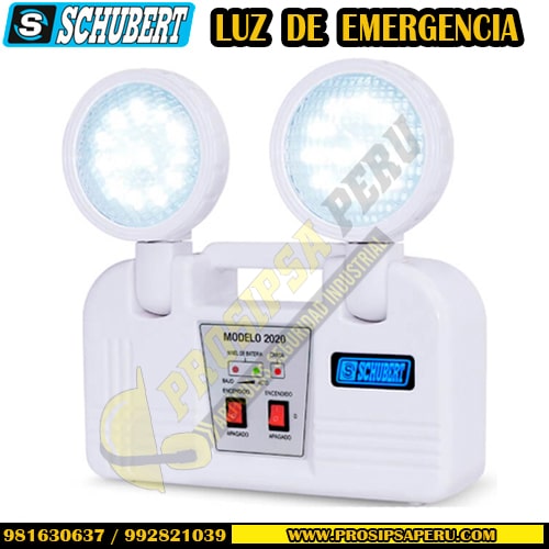 Luz de Emergencia Schubert de 8:30 Horas