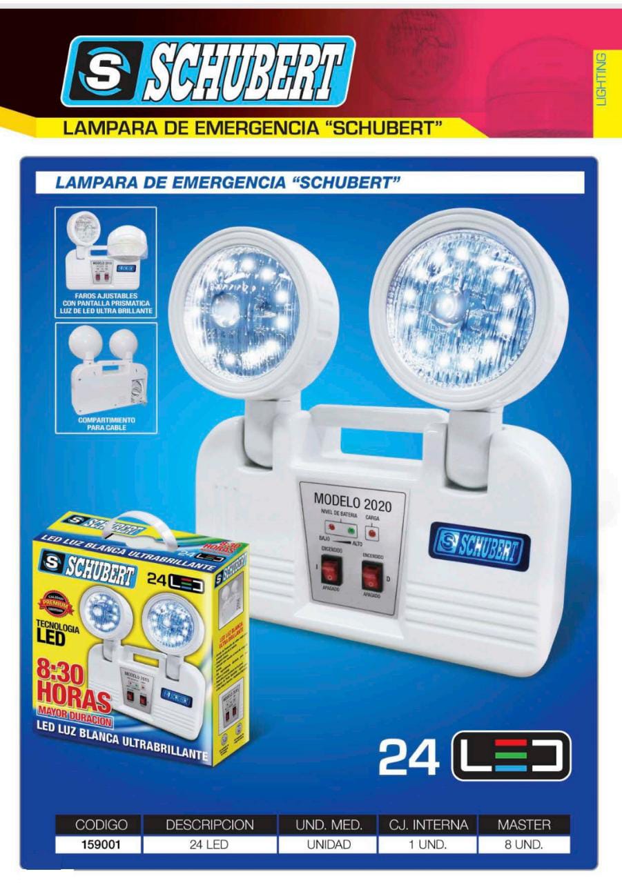 Luz de Emergencia Schubert de 8:30 Horas - Imagen 2