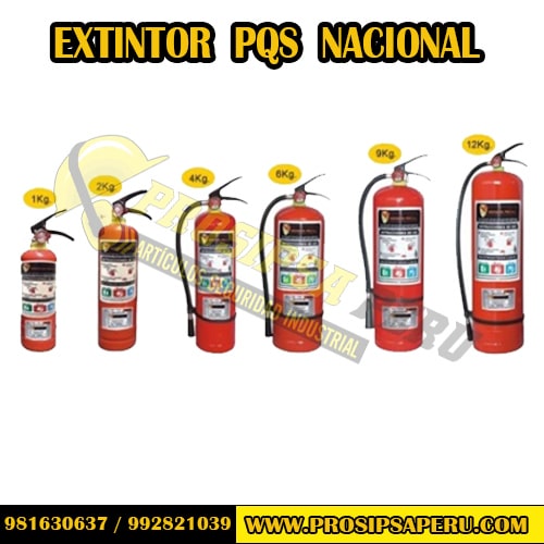 Extintor PQS 2 Kg - Nacional - E-Commerce Casa Lima