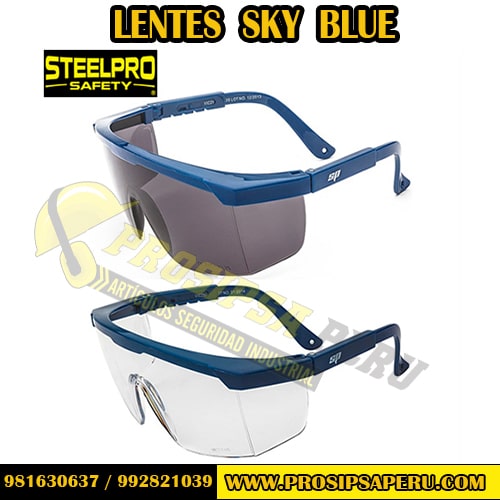 Lente Sky Blue Steelpro