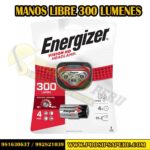 ENERGIZER LINTERNA LED 300 LUMENS MANOS LIBRES VISION