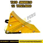 12 TN - Taco de frenado vehicular de plástico - Amarillo