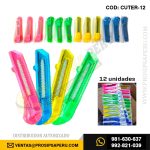 CUTTER COLORES DOCENA