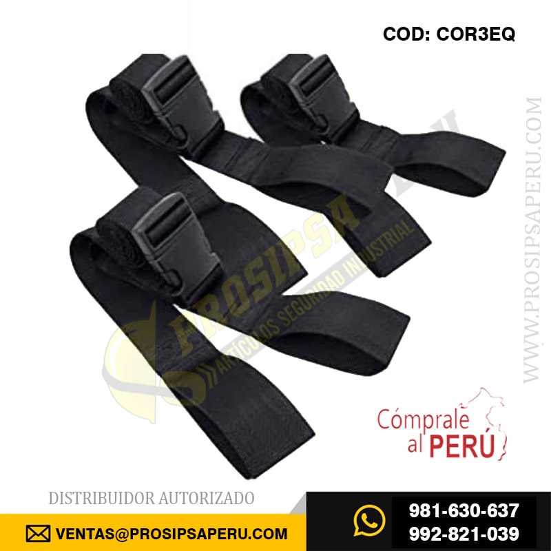 Kit de 3 Correas para Camilla